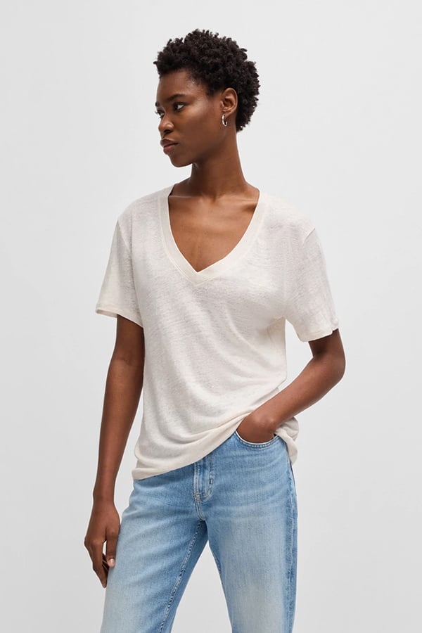 ΓΥΝΑΙΚΕΙΑ ΜΠΛΟΥΖΑ BOSS - 118 ΕΚΡΟΥ